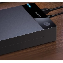 綠聯(lián)USB3.0移動硬盤盒2.5 3.5英寸Type-C SATA串口臺式筆記本固態(tài)機(jī)械SSD外置盒 Type-C3.0款【5Gbps】