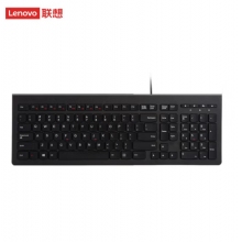 聯(lián)想（lenovo）M120K有線(xiàn)鍵盤(pán) 有線(xiàn)超薄鍵盤(pán) 電腦辦公鍵盤(pán) 巧克力按鍵筆記本鍵盤(pán)