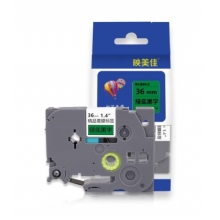  映美佳 標(biāo)簽機(jī)色帶36mm   TZe-261 適用兄弟brother不干膠標(biāo)簽紙PT-P900 PT-3600 9700PC打印機(jī)